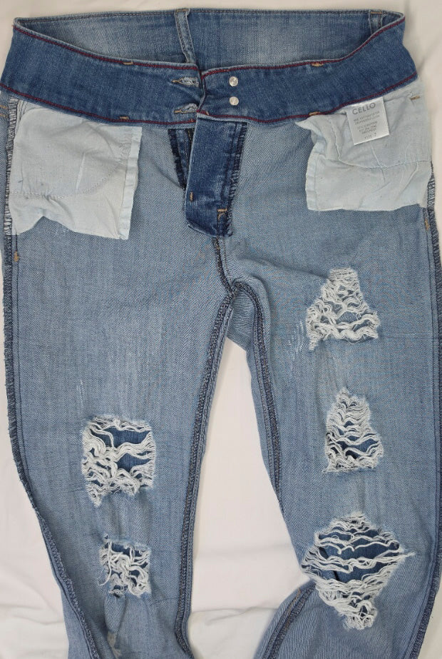 Cello Distressed Skinny Jeans Women's Size 7