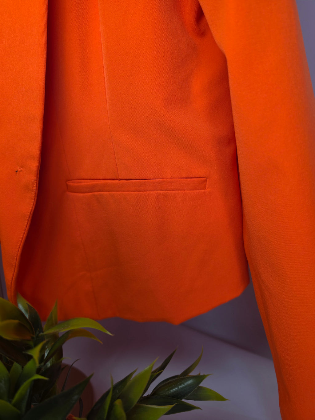 Worthington Bright Orange Tailored Blazer Jacket – Size XL