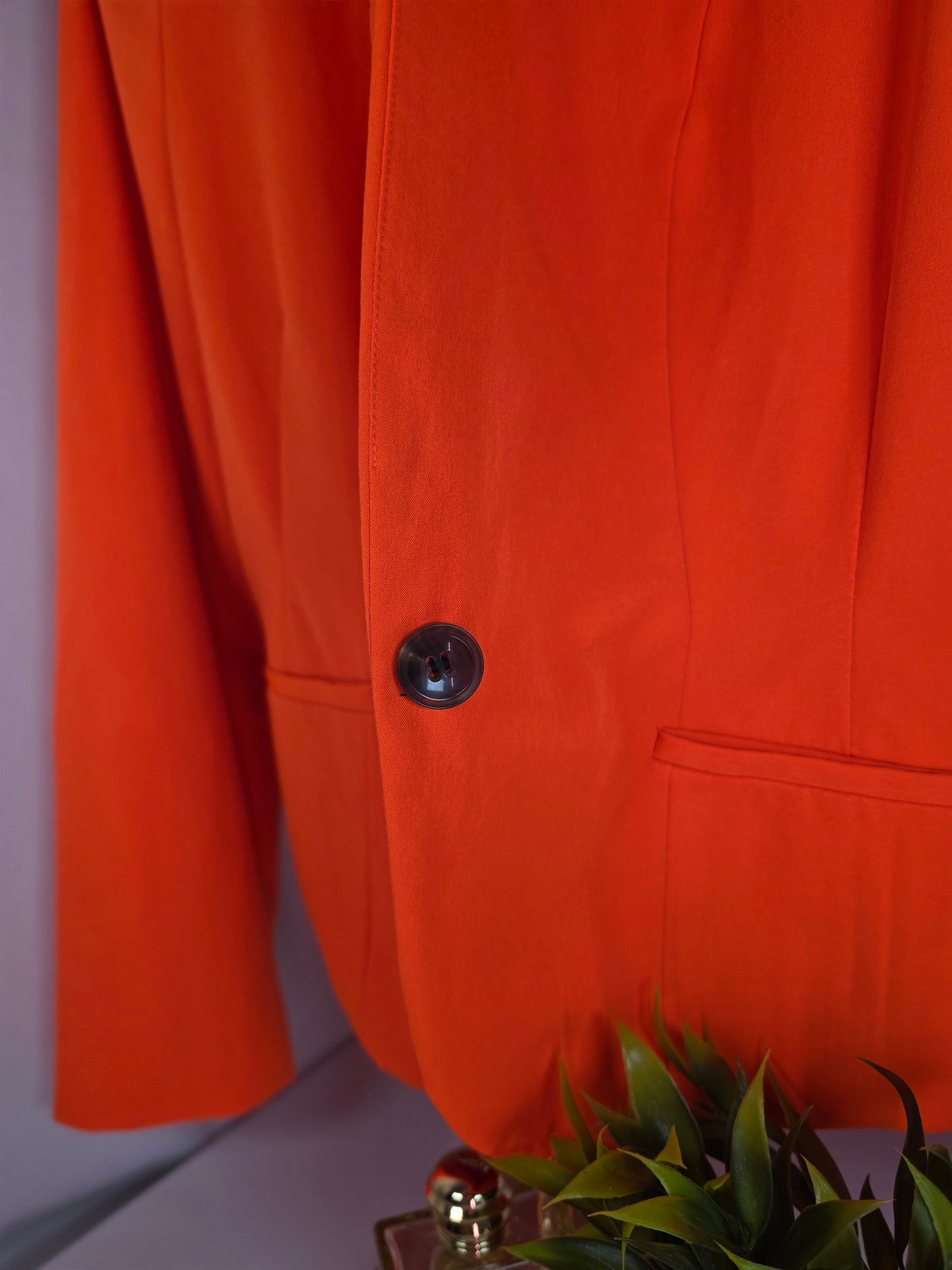 Worthington Bright Orange Tailored Blazer Jacket – Size XL