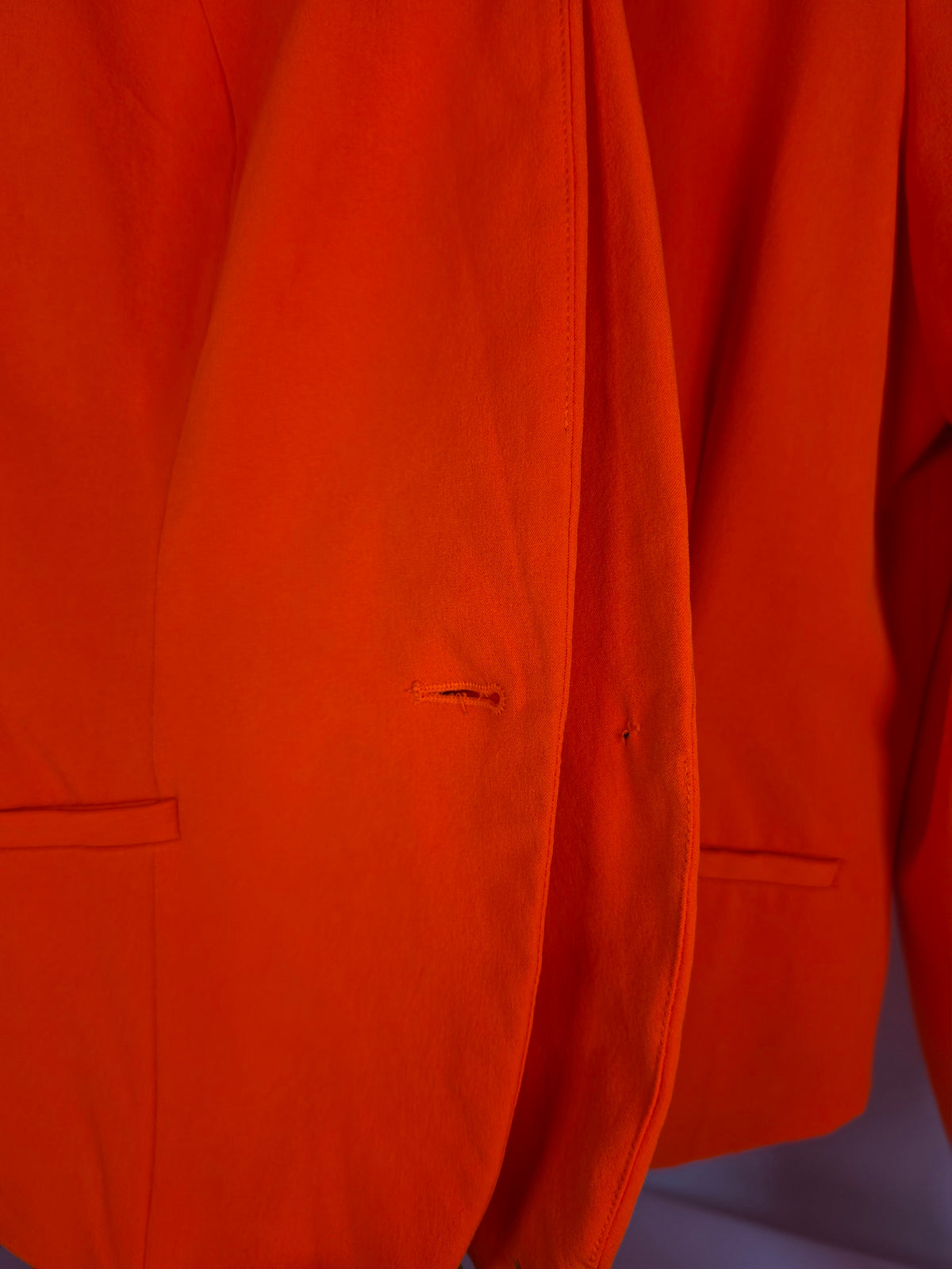 Worthington Bright Orange Tailored Blazer Jacket – Size XL