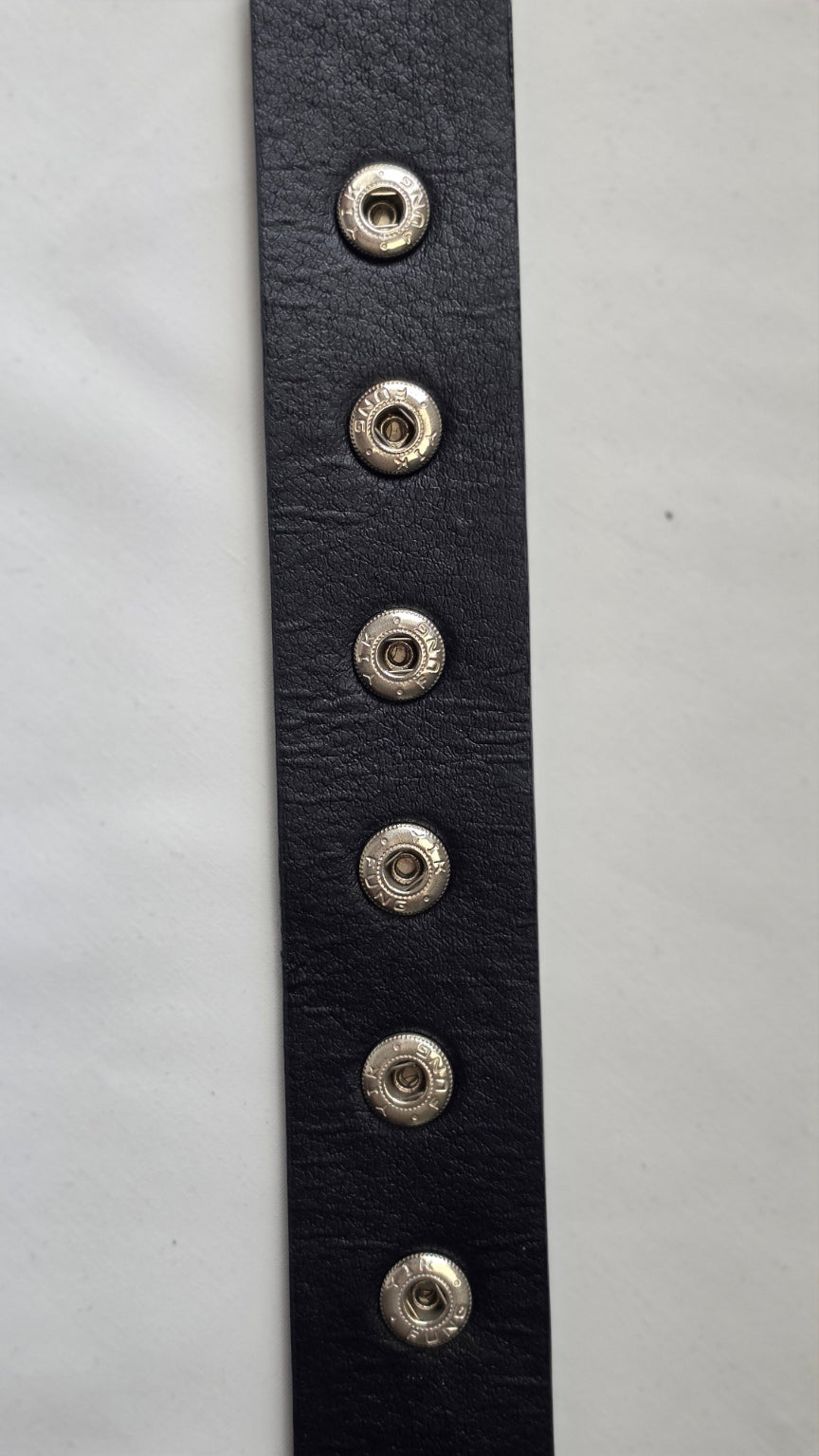 Black & Gold Chunky Chain Statement Belt