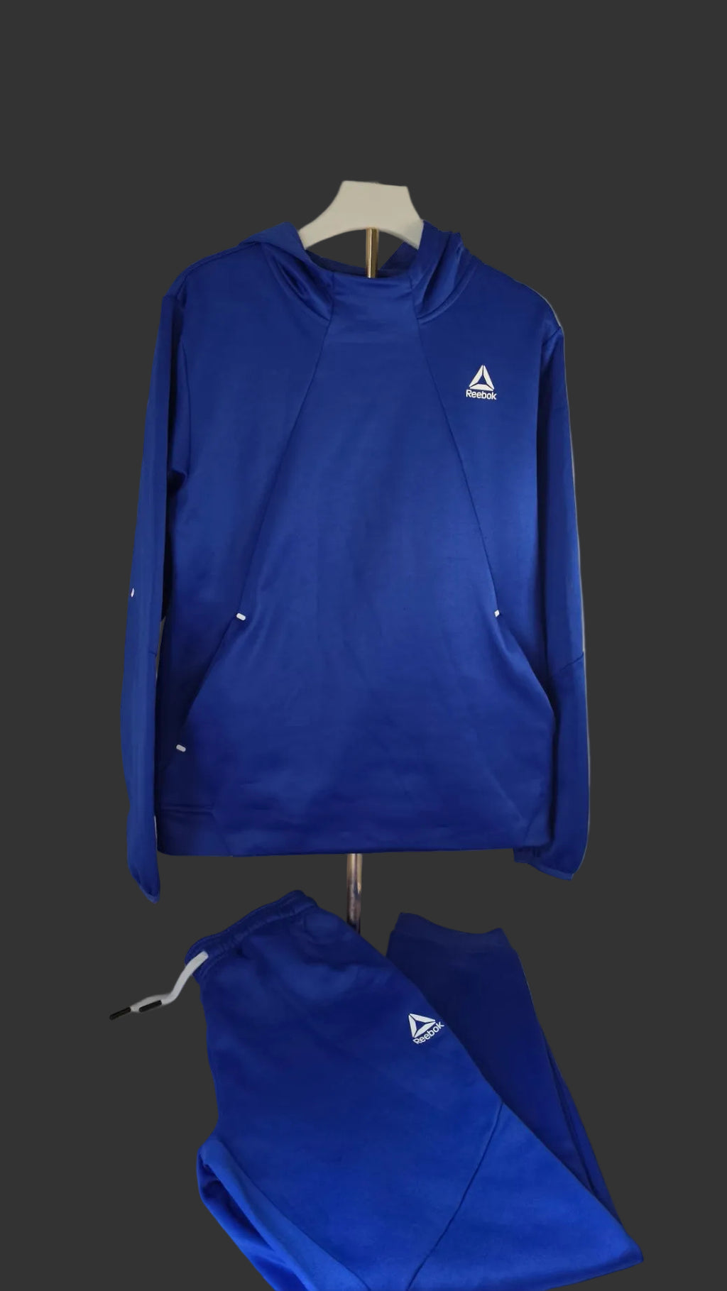 Reebok Kids XL 14/16 Blue Hoodie & Jogger Tracksuit Set