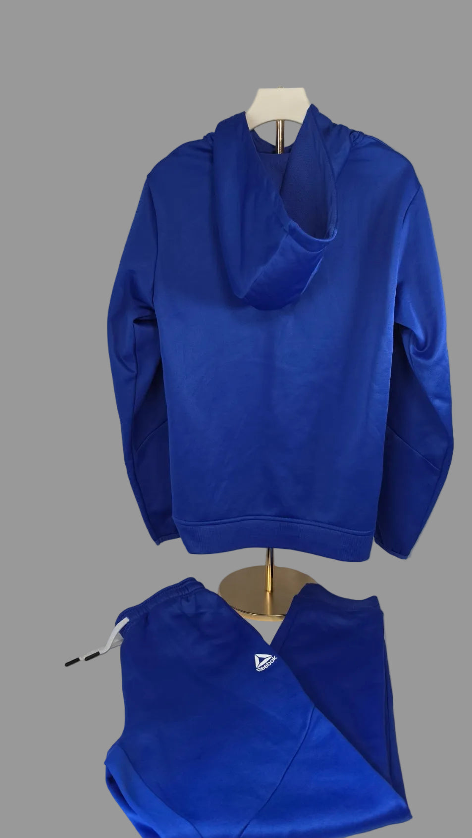 Reebok Kids XL 14/16 Blue Hoodie & Jogger Tracksuit Set