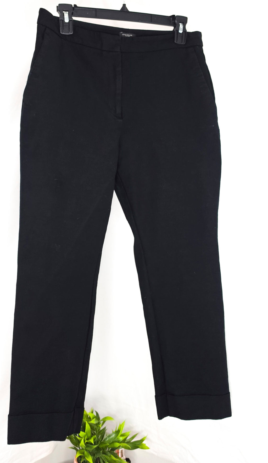 Ann Taylor Factory black dress pants/trousers
