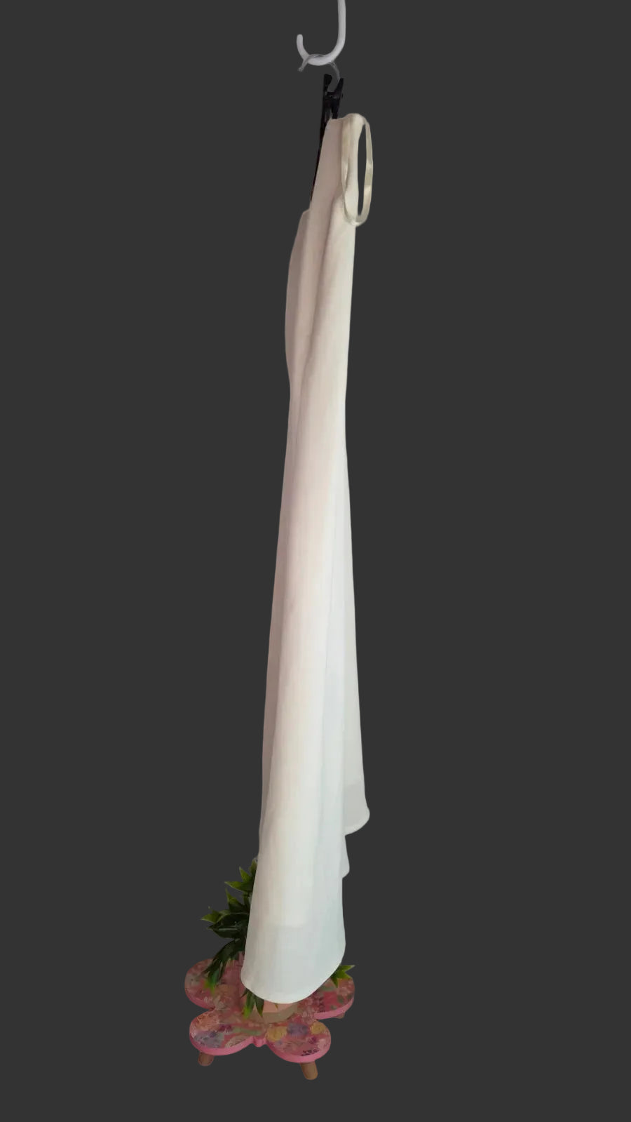 Worthington ivory/cream formal maxi skirt