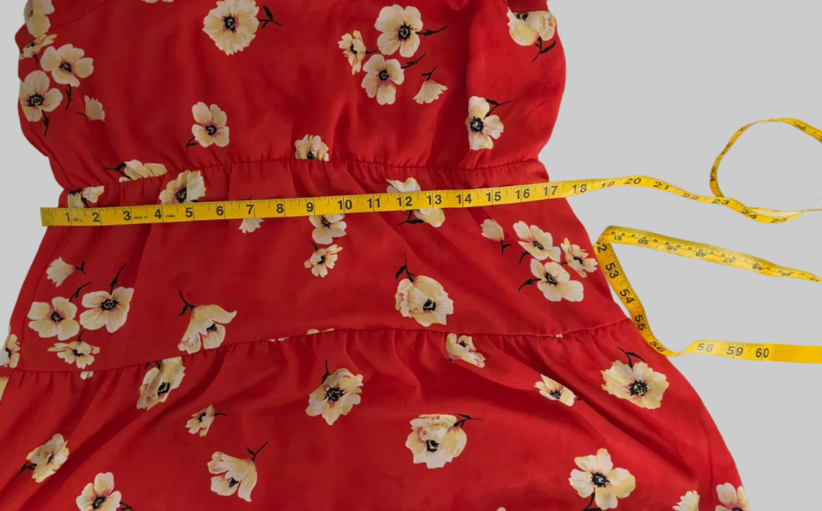 Signify Women's Large Red Floral