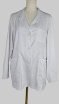Healing Hands The White Coat Women's Large White Lab Coat Medical Jacket