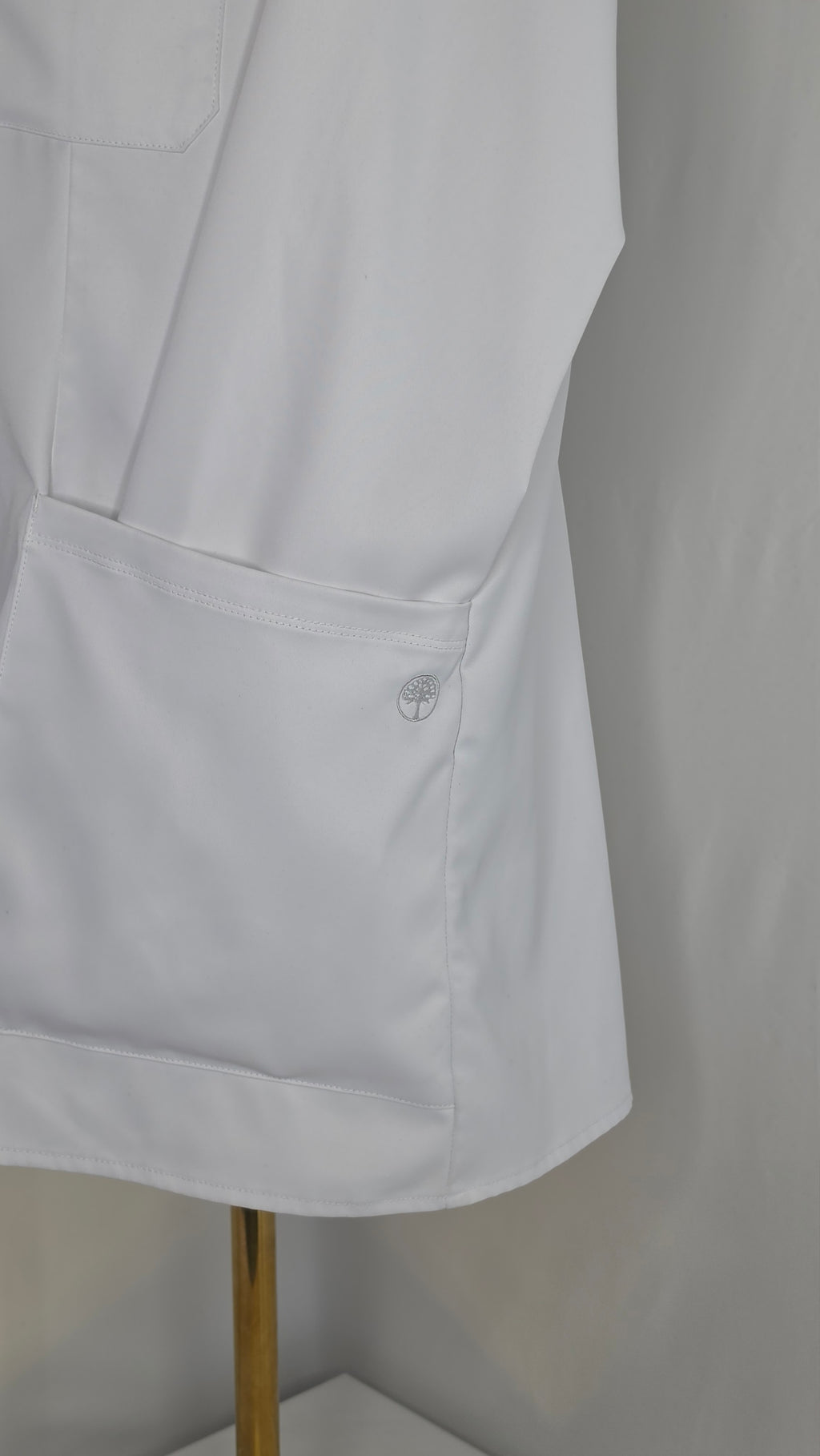 Healing Hands The White Coat Women's Large White Lab Coat Medical Jacket