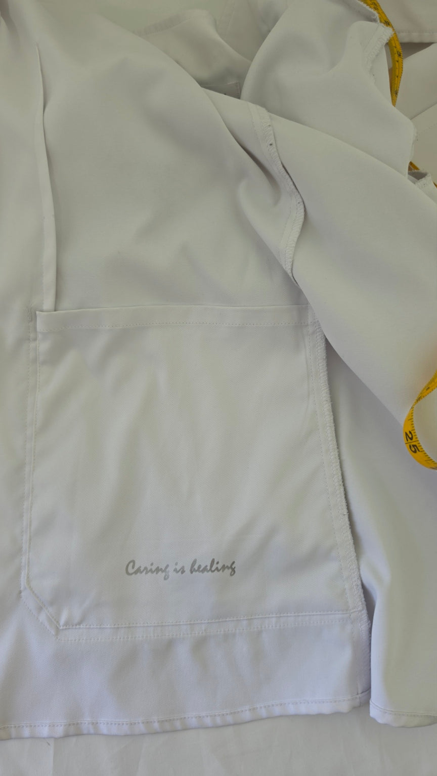 Healing Hands The White Coat Women's Large White Lab Coat Medical Jacket