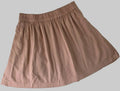 SIM & SAM Dusty Rose Elastic Waist Mini Skirt