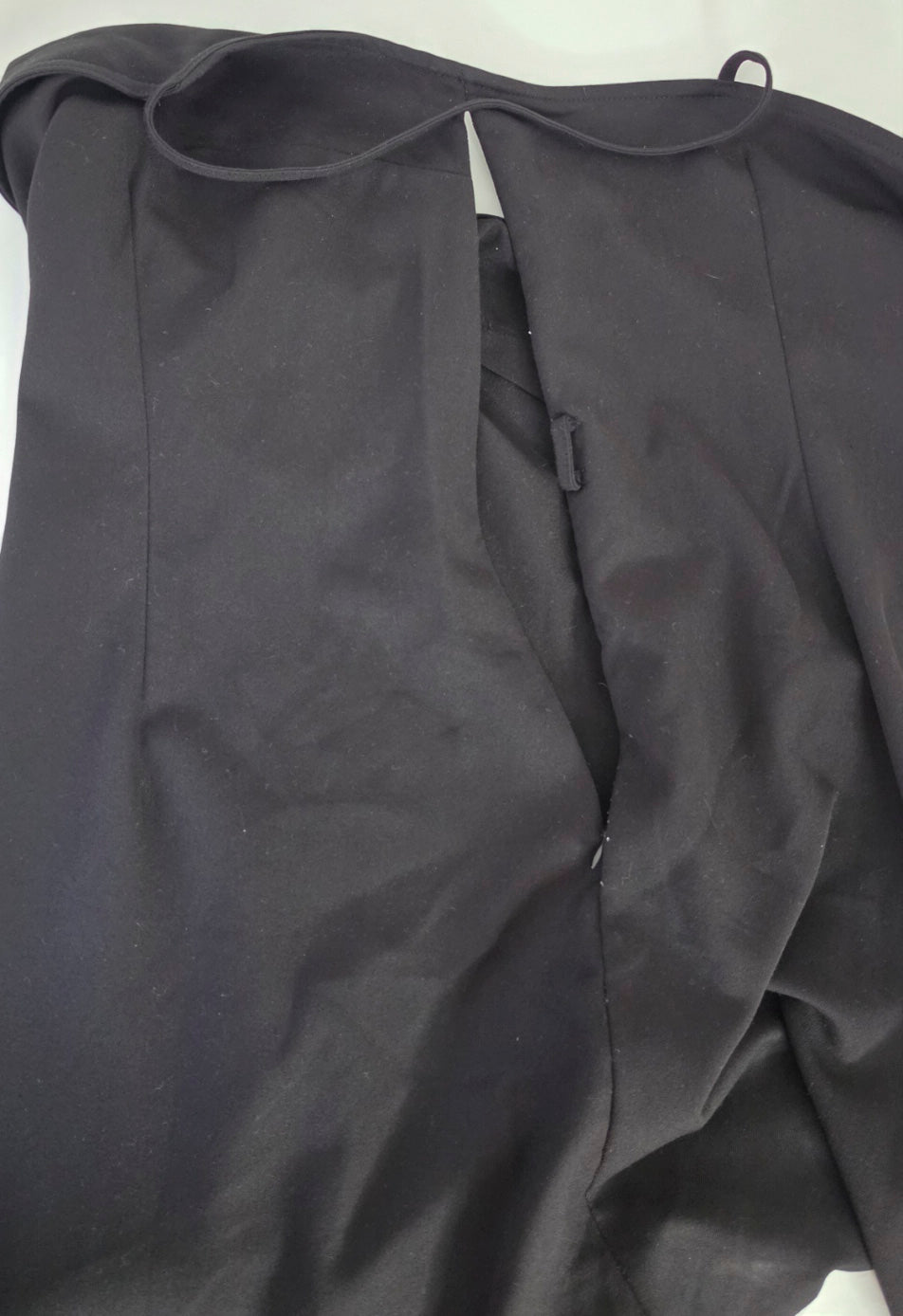 H&M Divided Black Spaghetti Strap Mini Dress Square Neck