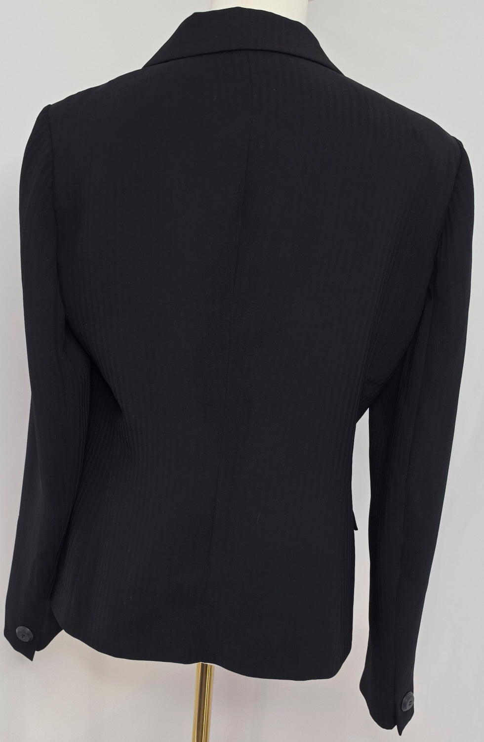 Jones New York Suit Women's Size 8 Black Two Button Blazer Career Jacket