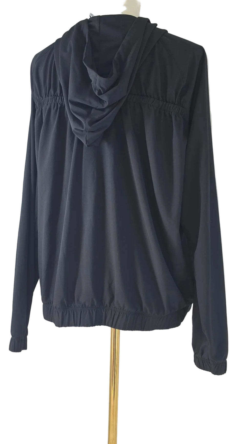 Z by Zella Black Hooded Full Zip Active Jacket – Size L