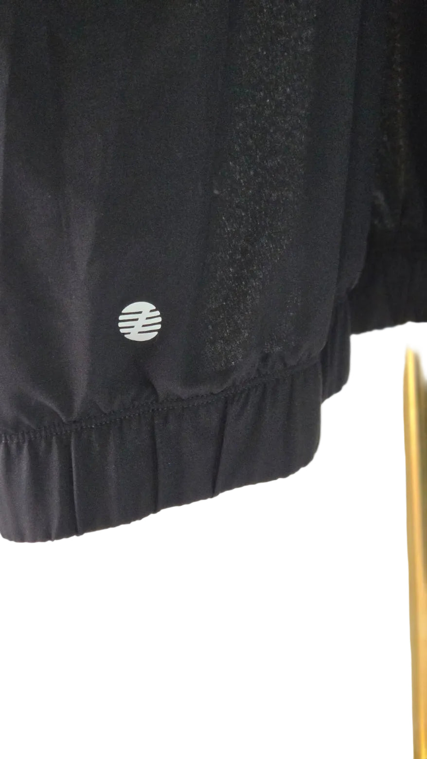 Z by Zella Black Hooded Full Zip Active Jacket – Size L
