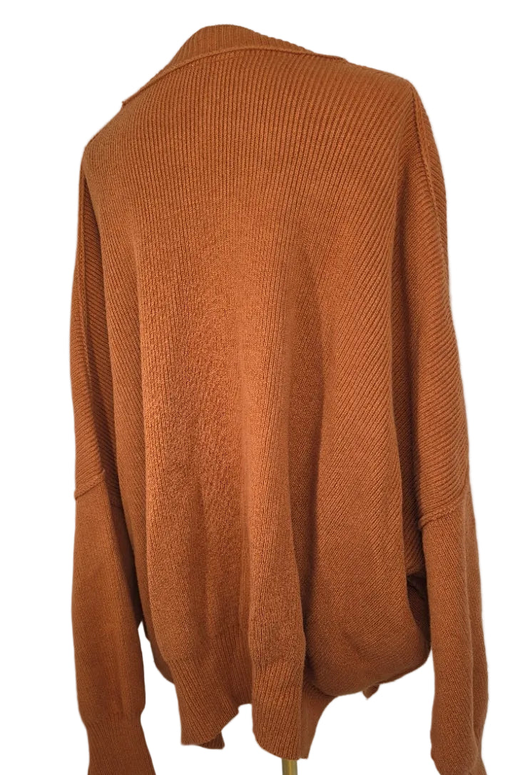 Free People oversized knit pullover sweater