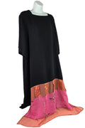 Edna Paz Israeli Designer Colorblock Art-to-Wear Maxi Dress Size 46