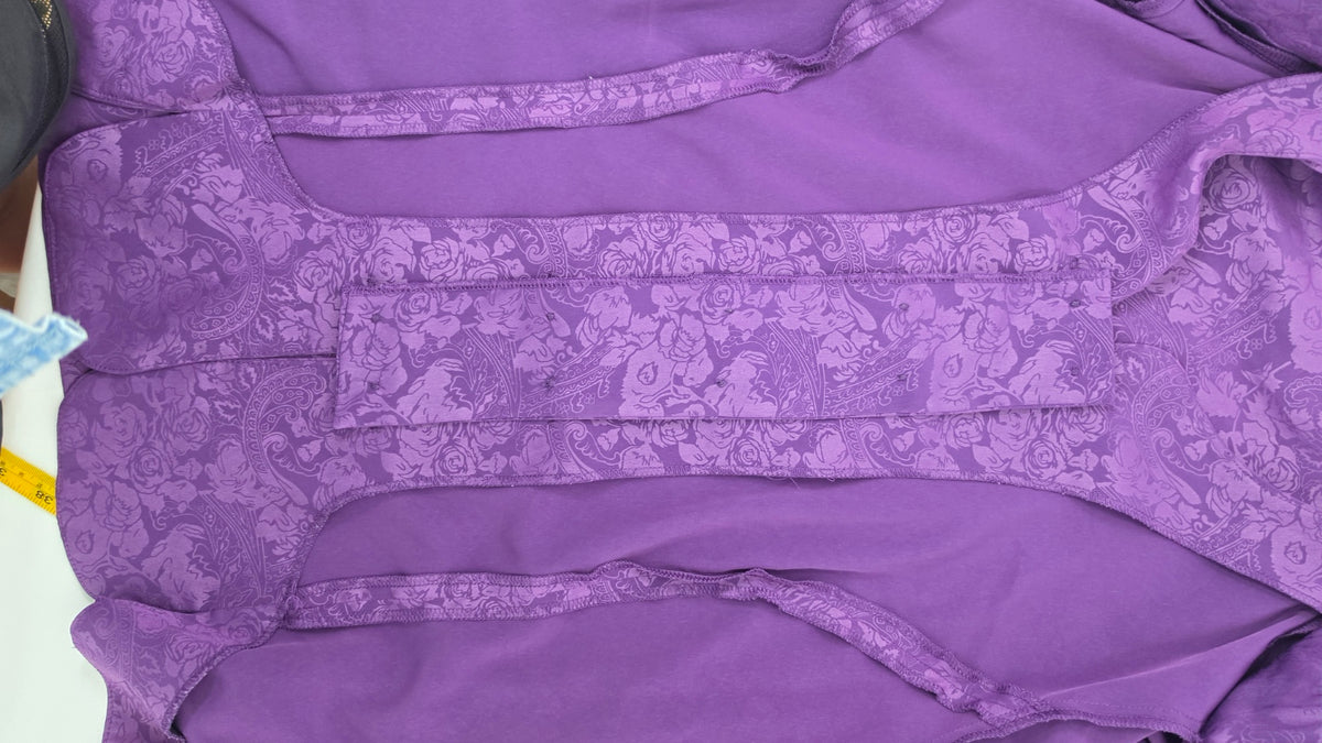 Leslie Fay Dress Petite Purple Floral Blazer