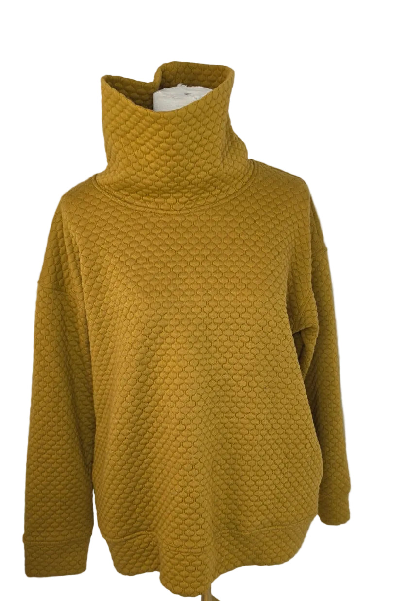 Jones New York Signature textured cowl-neck pullover