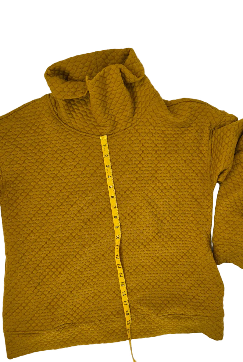 Jones New York Signature textured cowl-neck pullover