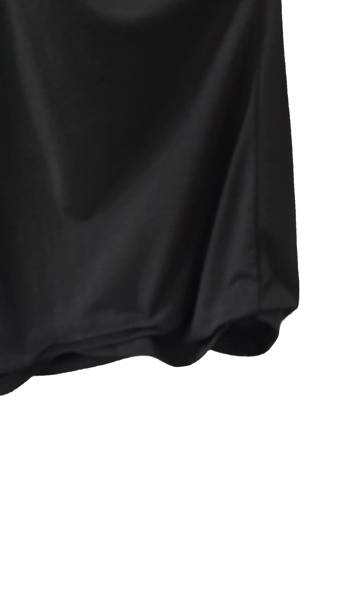 Urban K Black Wide Leg Jumpsuit Large Spaghetti Strap Draped Blouson