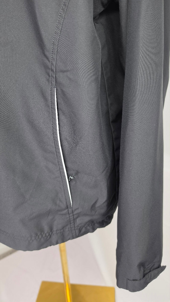 Cutter & Buck WeatherTec Men’s XL Black Full Zip Windbreaker Jacket