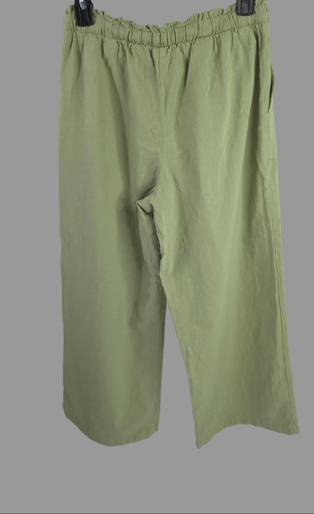 Art Class Girls XL (14) Sage Green Wide Leg Pull-On Pants