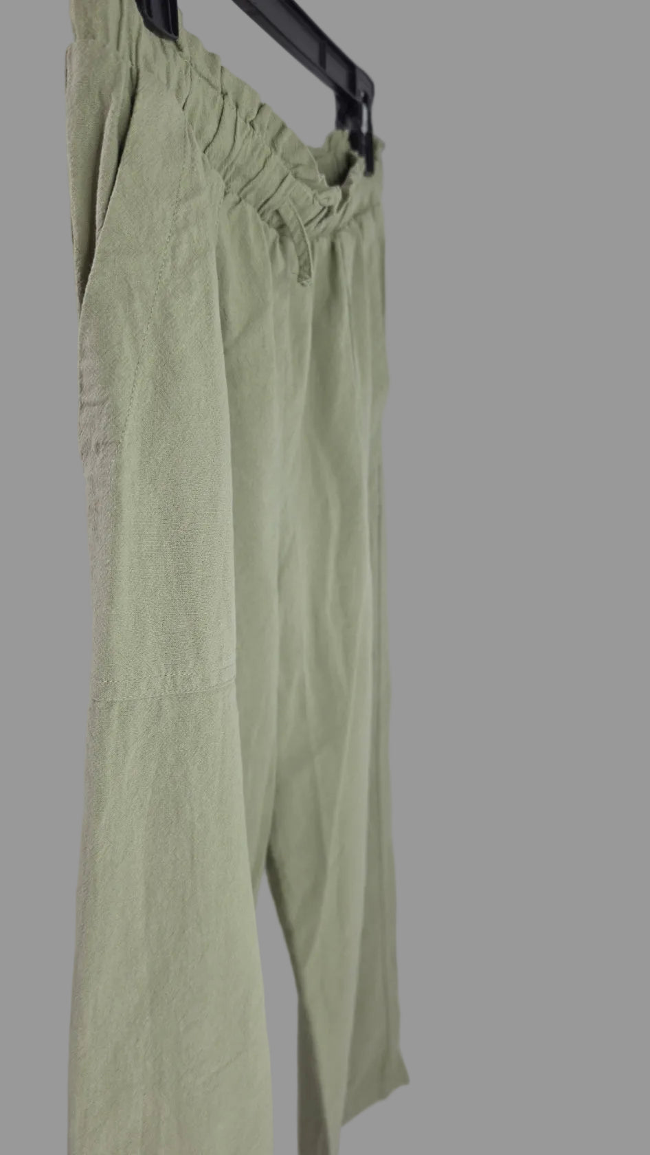 Art Class Girls XL (14) Sage Green Wide Leg Pull-On Pants