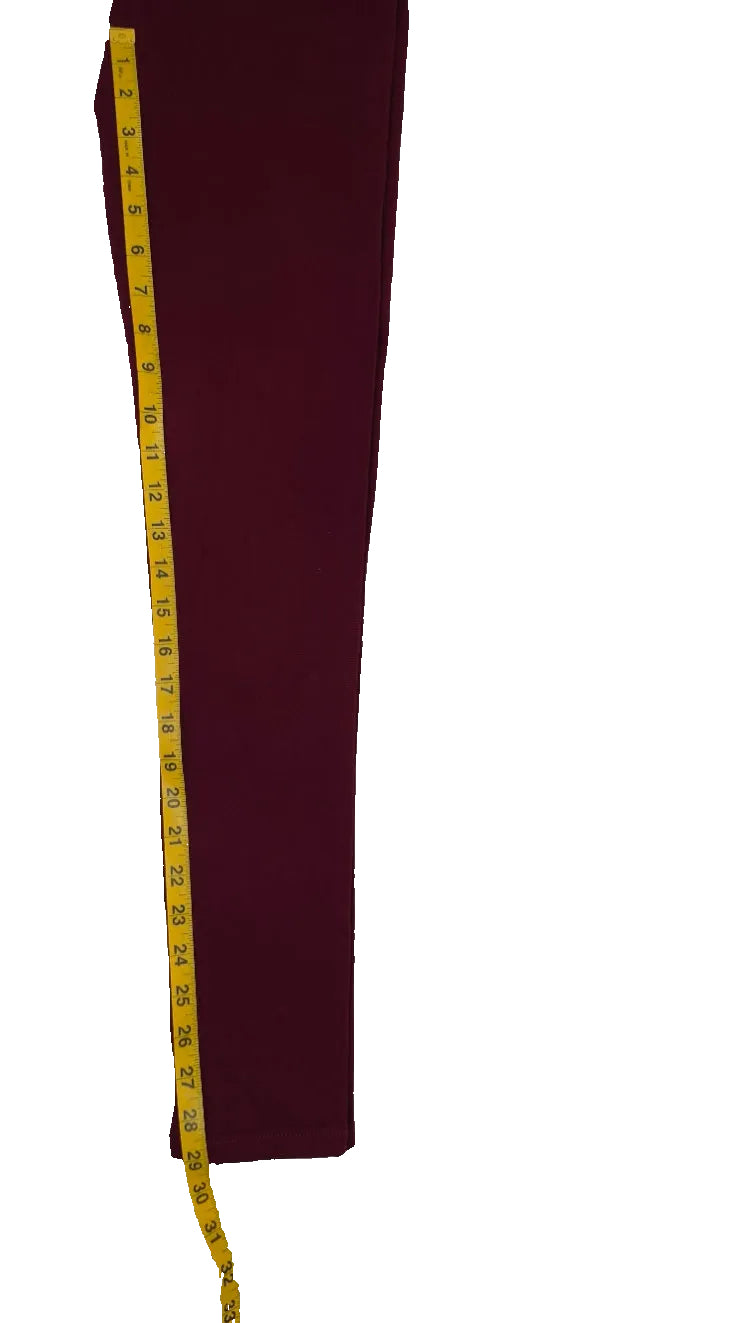 Appelth burgundy/wine skinny pants