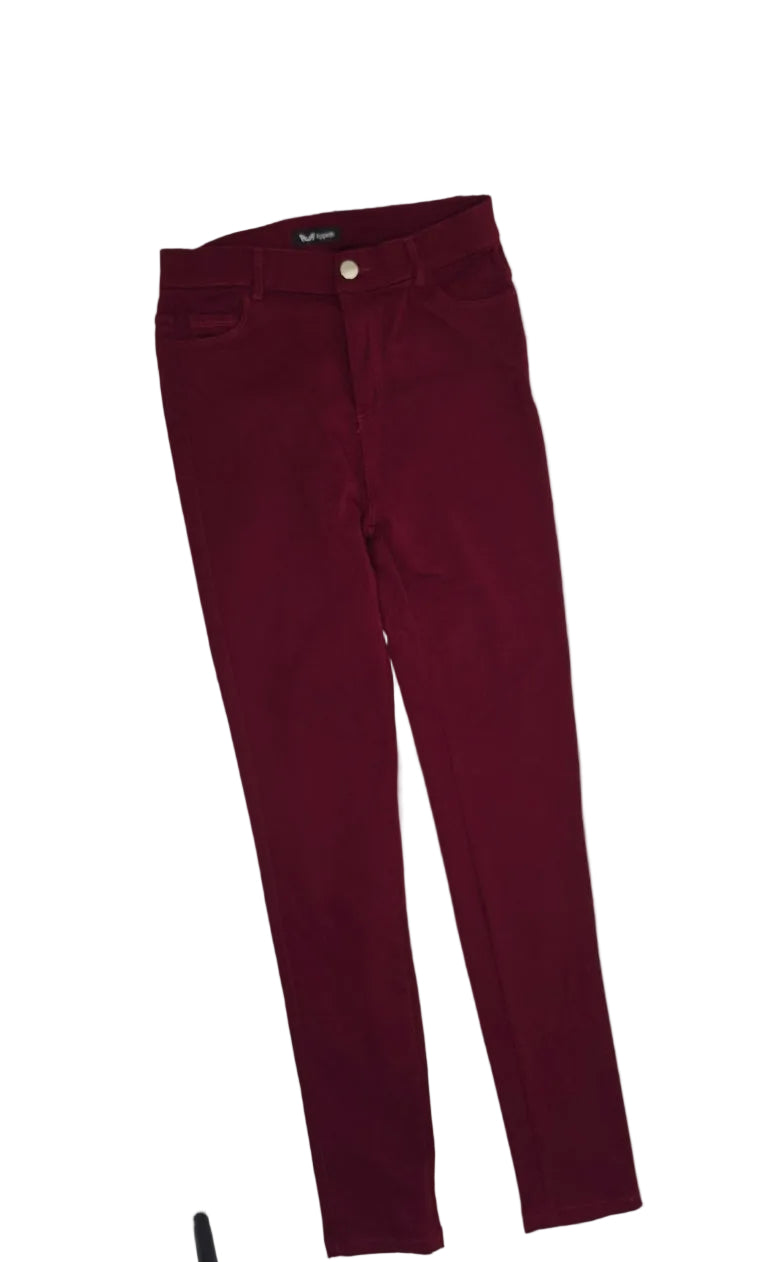 Appelth burgundy/wine skinny pants