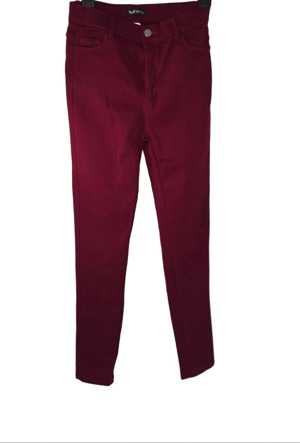 Appelth burgundy/wine skinny pants