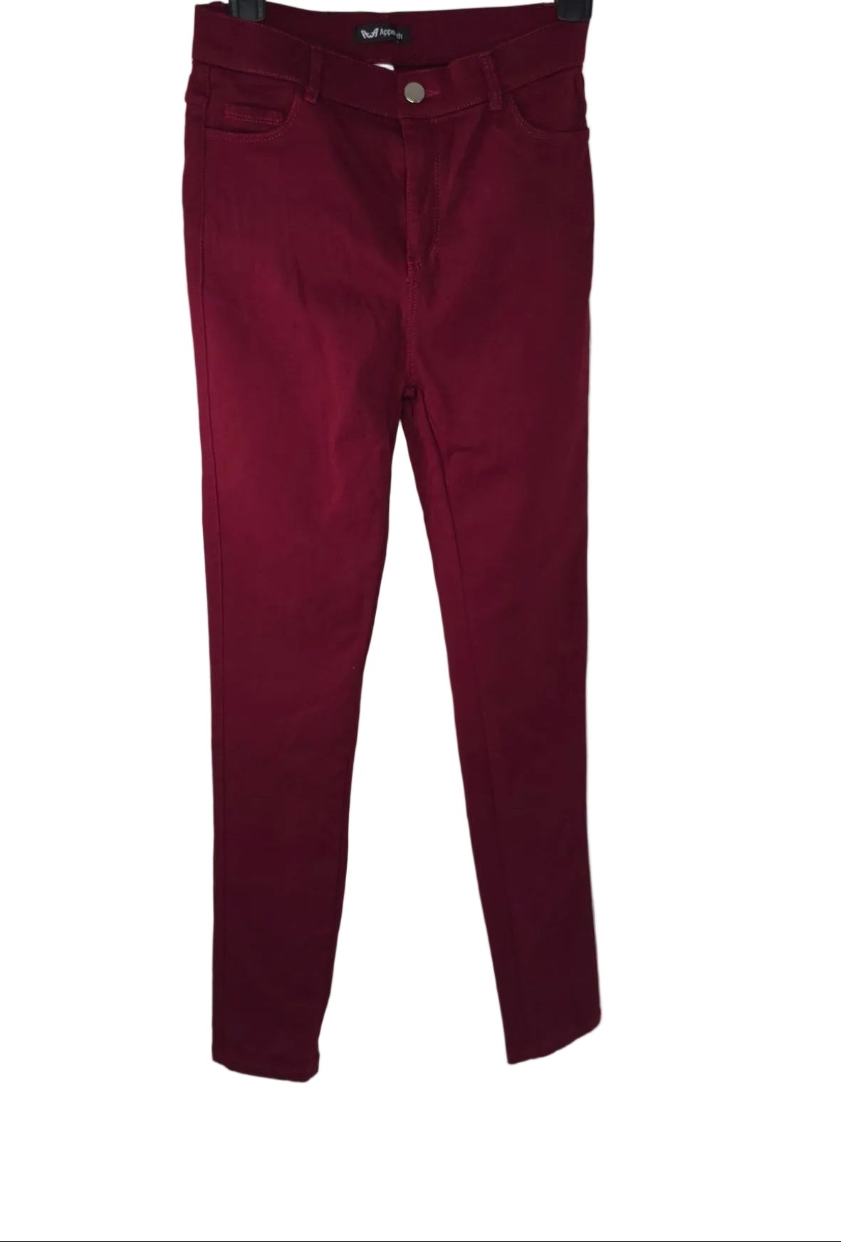 Appelth burgundy/wine skinny pants