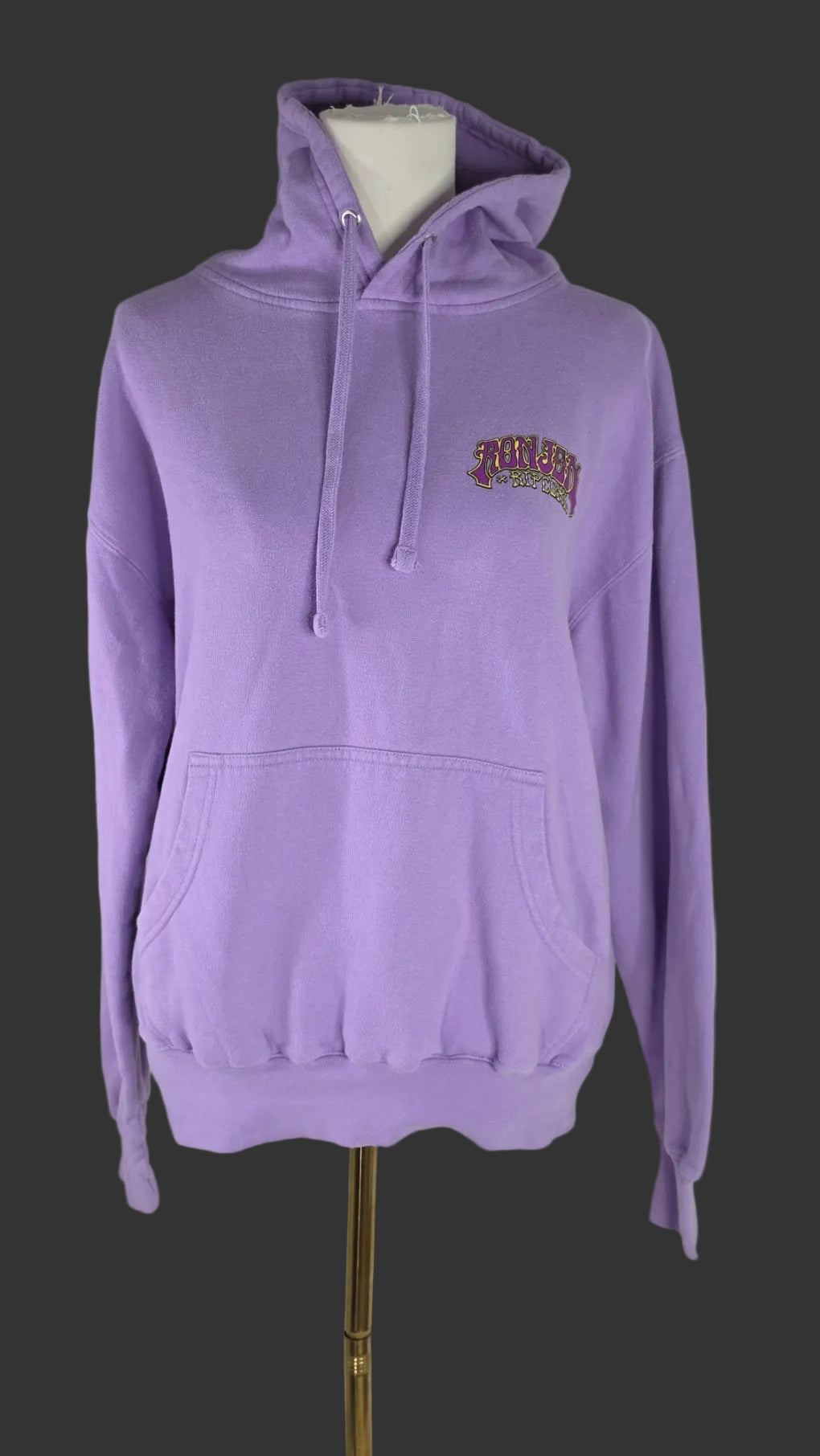 Rip Curl Purple Surf Graphic Hoodie — Size Medium