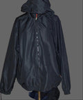Ozark Trail Black Hooded Windbreaker Jacket – XL