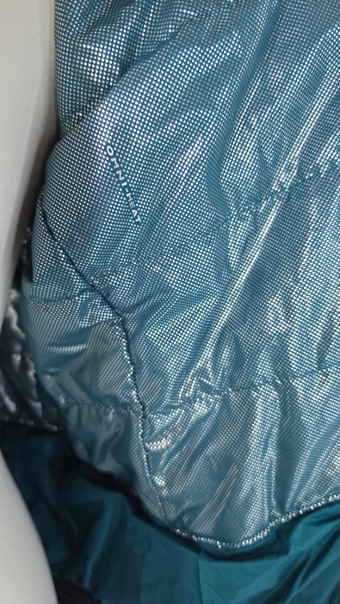 Columbia Omni-Heat Insulated Ski Snow Jacket – XL – Mint & Teal