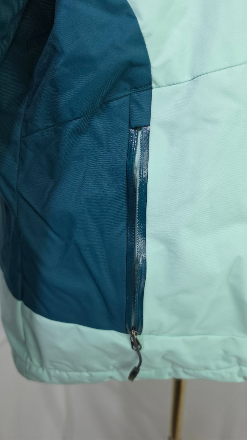 Columbia Omni-Heat Insulated Ski Snow Jacket – XL – Mint & Teal