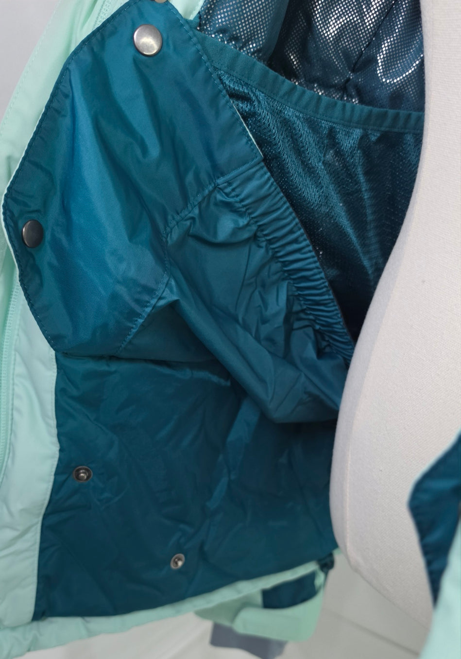 Columbia Omni-Heat Insulated Ski Snow Jacket – XL – Mint & Teal
