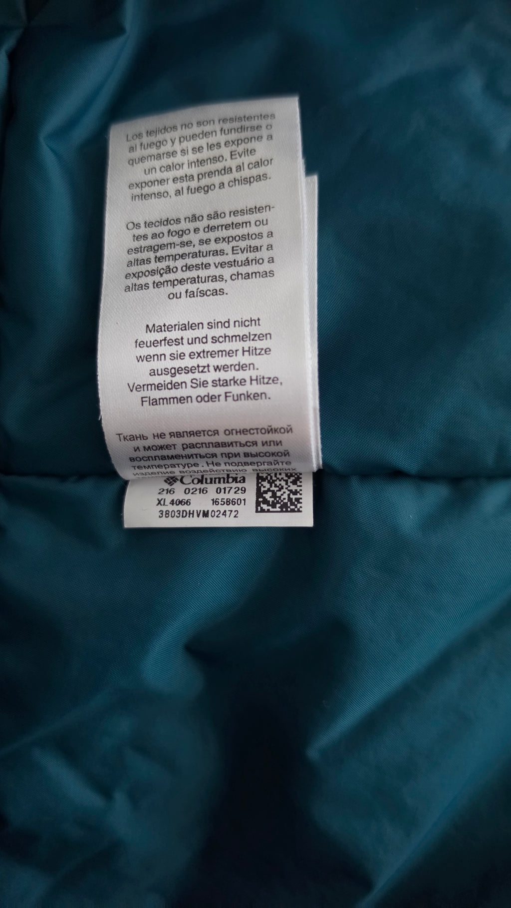 Columbia Omni-Heat Insulated Ski Snow Jacket – XL – Mint & Teal