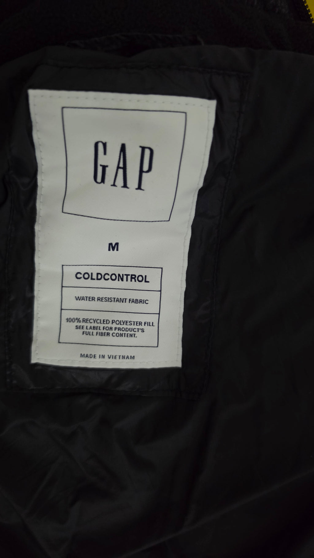 GAP Black ColdControl Puffer Jacket – Size M