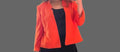 Kasper Textured Orange Petite Blazer | Size 8P