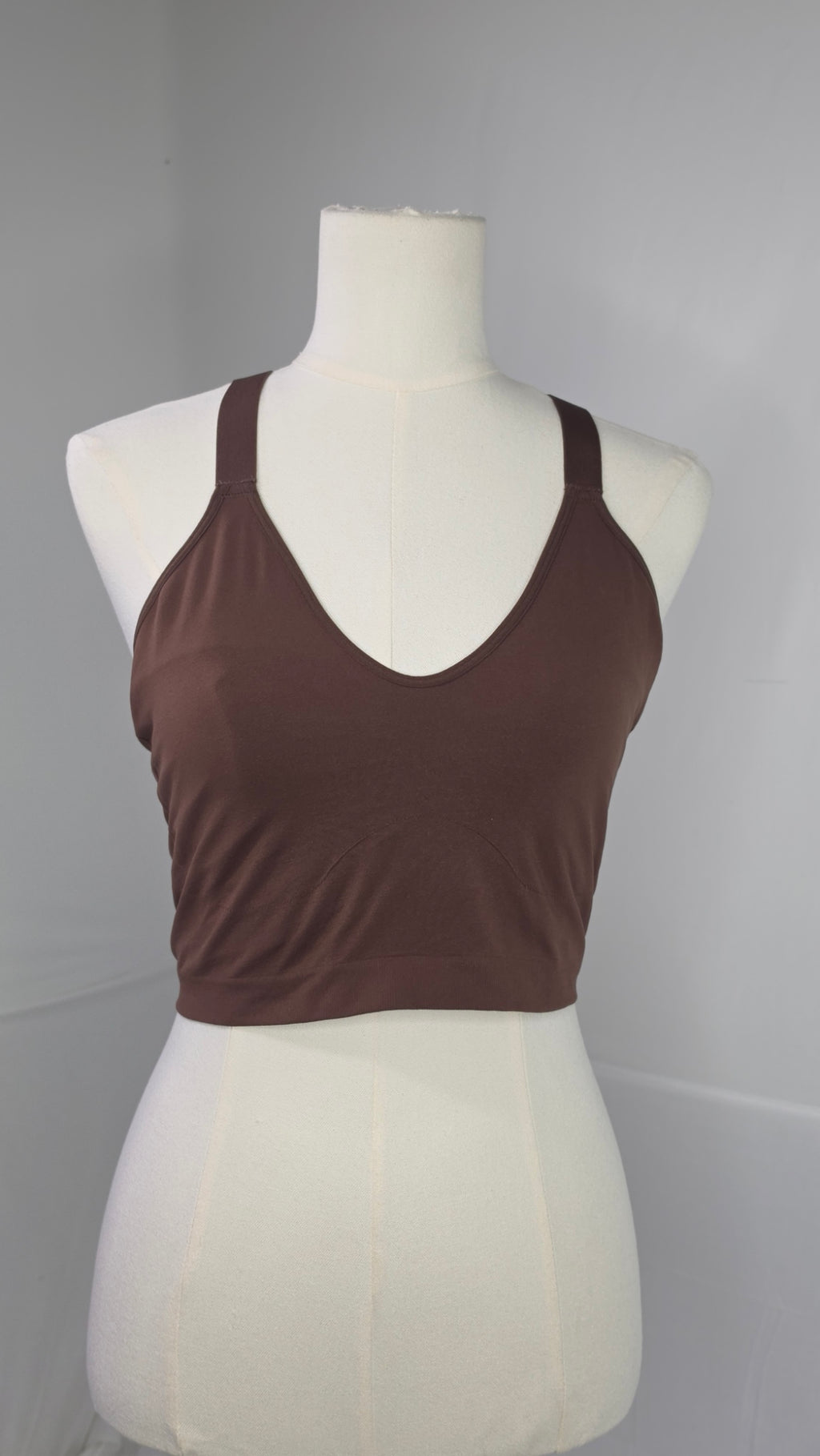 Yitty Brown Convertible Bralette Sports Bra 3X/4X