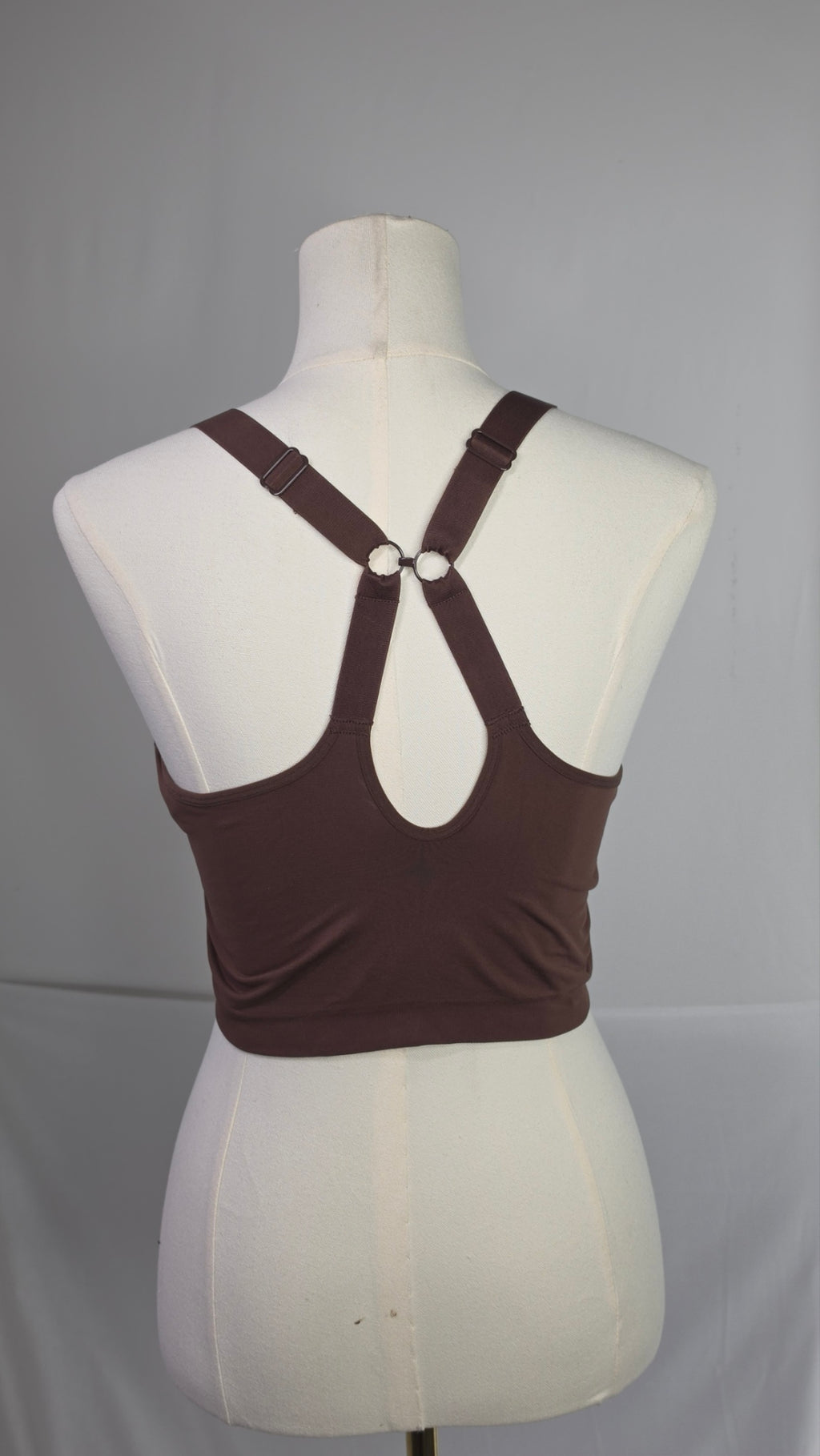 Yitty Brown Convertible Bralette Sports Bra 3X/4X