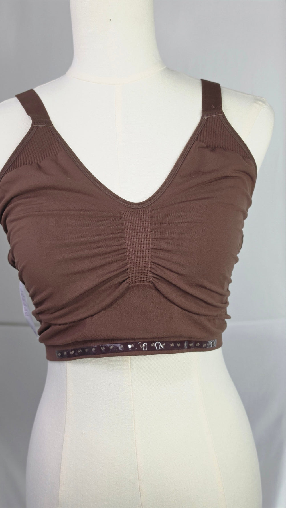 Yitty Brown Convertible Bralette Sports Bra 3X/4X