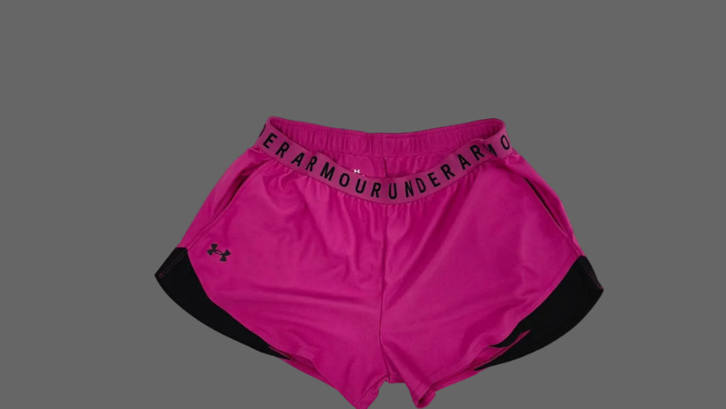 Under Armour Hot Pink 2-in-1 Running Shorts XL