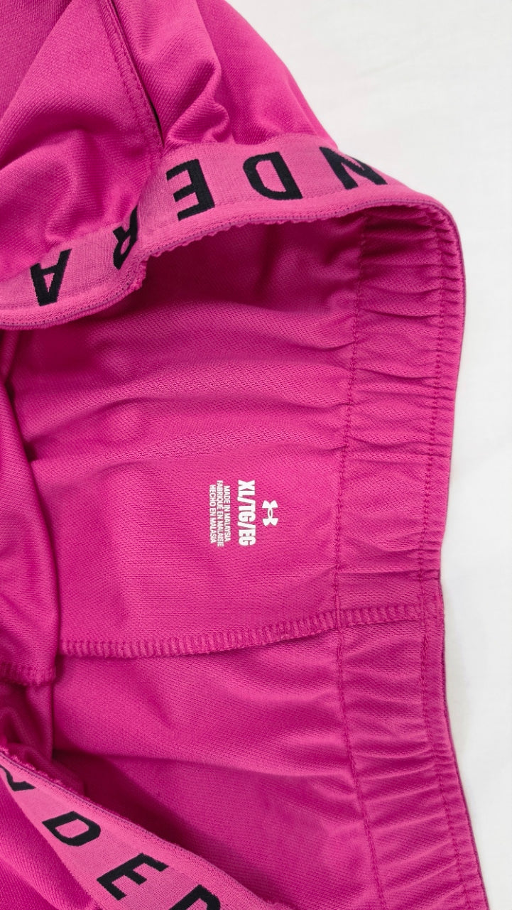 Under Armour Hot Pink 2-in-1 Running Shorts XL
