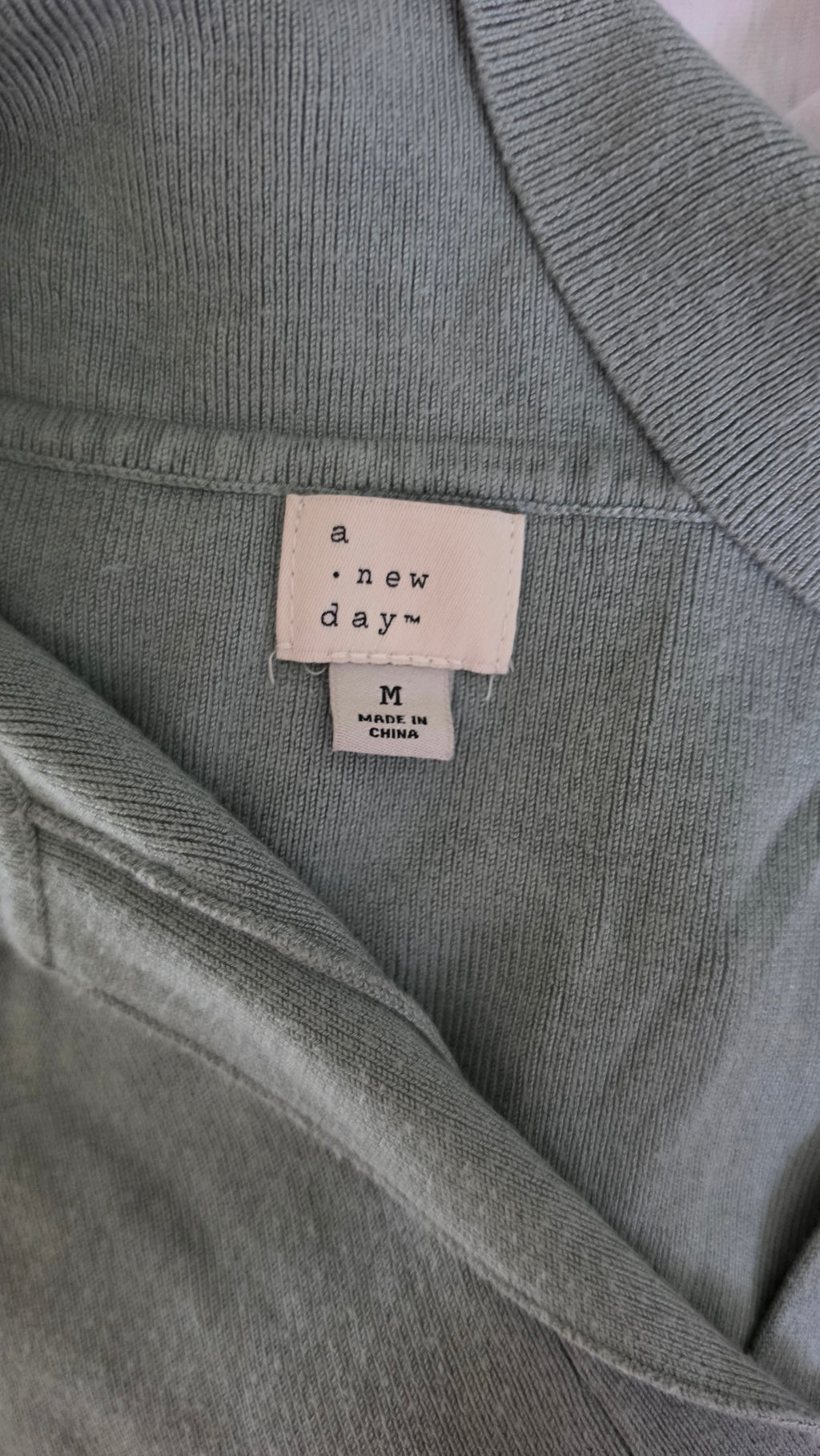 A New Day Gray Green Sleeveless Polo Top & Pleated Skirt Set M / Size 6